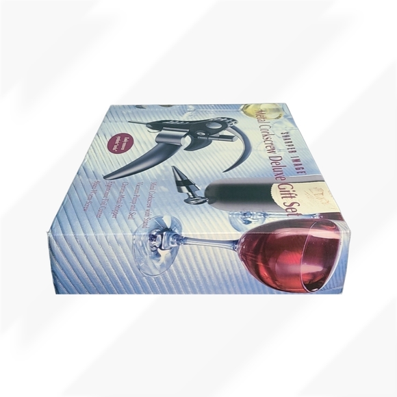 📌 *Corkscrew Set - New Sharper Image Deluxe Metal Corkscrew Set - Never Used - Picture 4 of 11